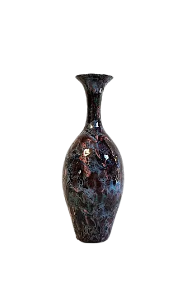 Vaso in ceramica di Spagnulo Italia, anni '50