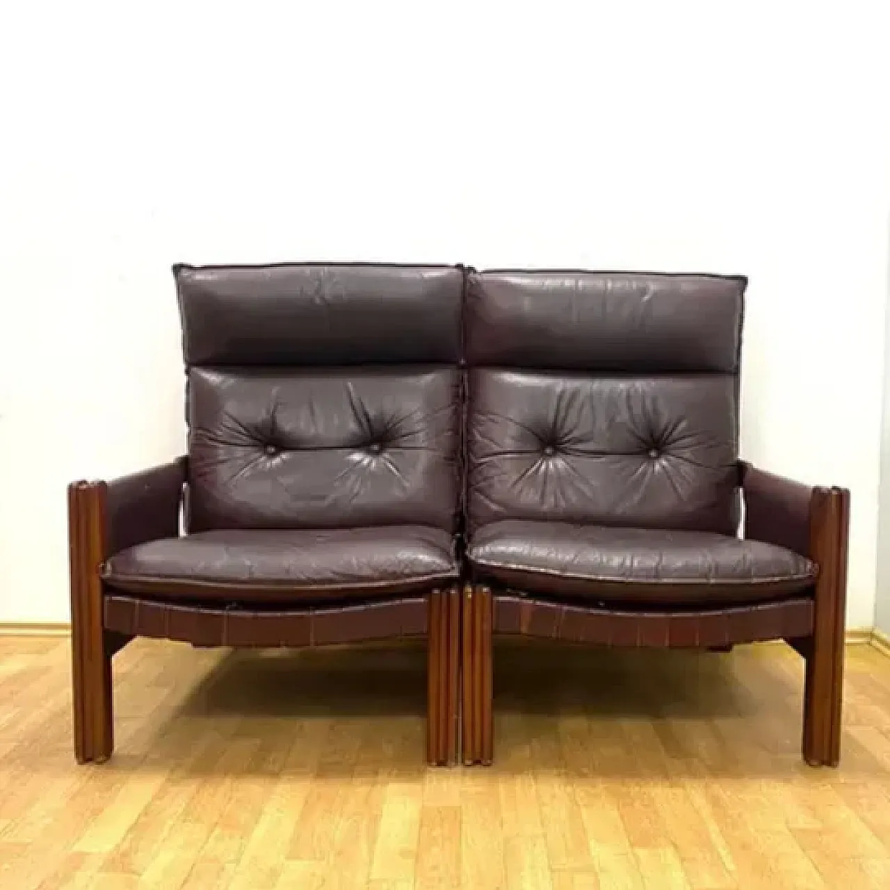 Divano di metà secolo di Boris Hála per TON, anni '70 1