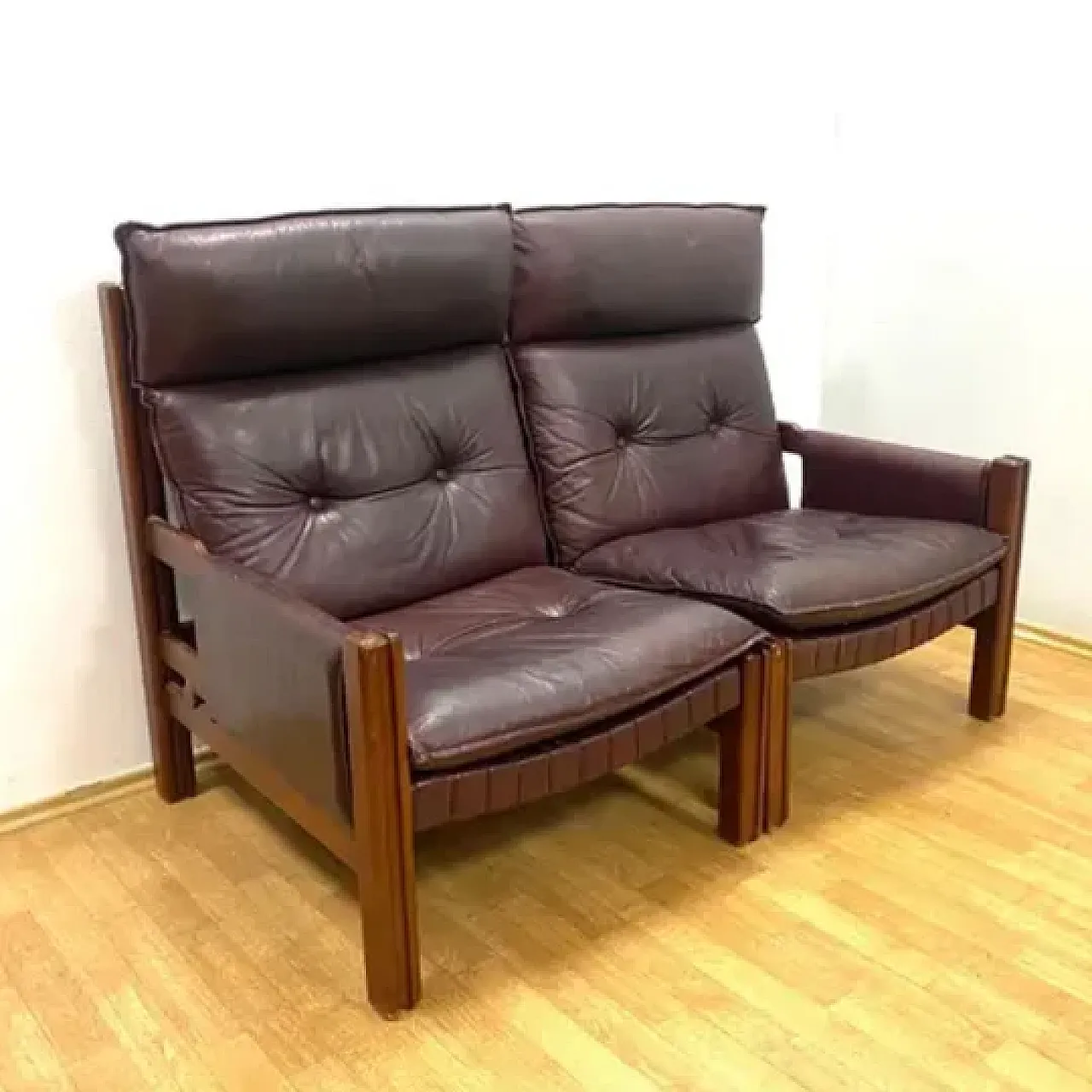 Divano di metà secolo di Boris Hála per TON, anni '70 4