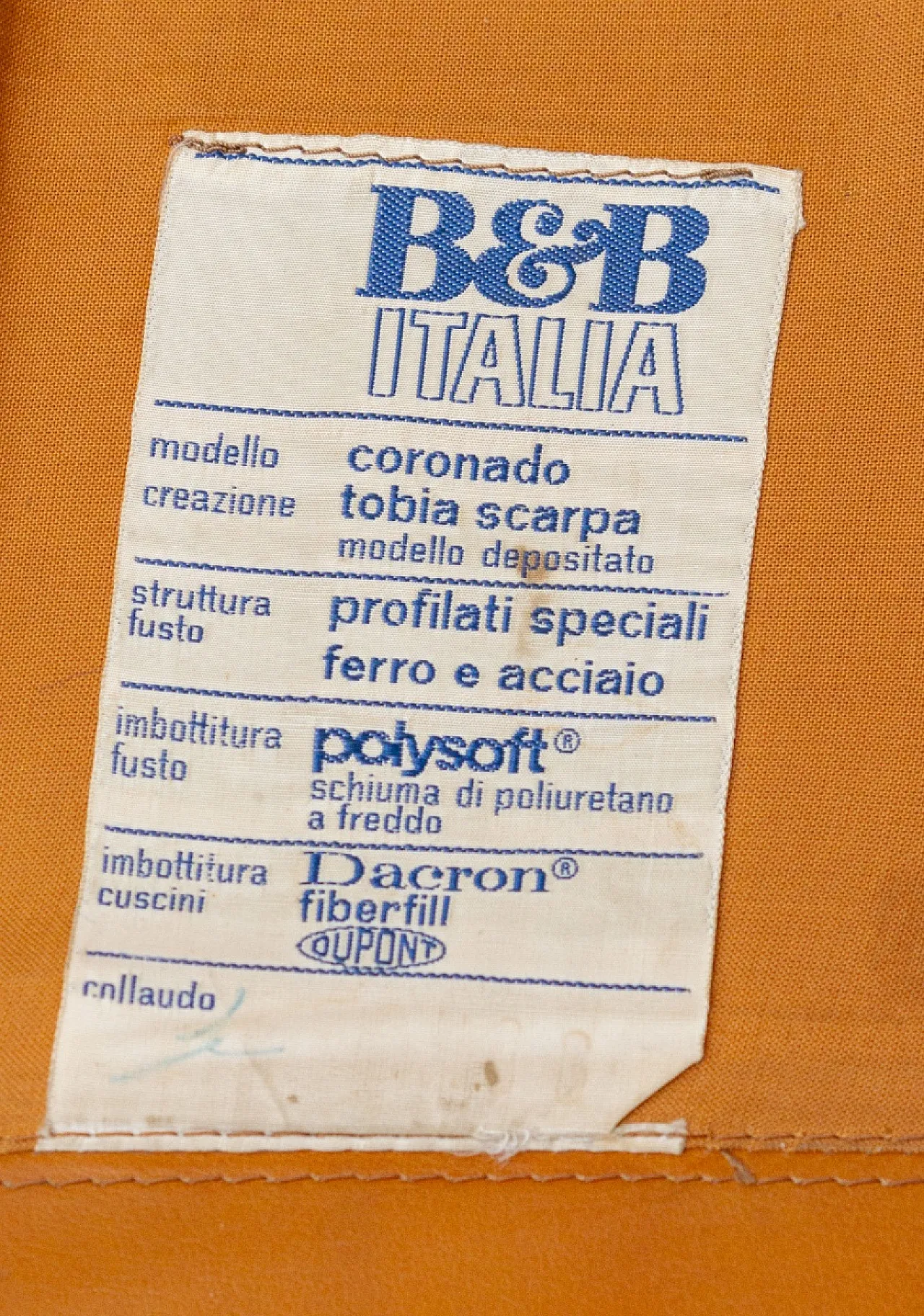 Pair of  armchairs mod. Coronado by Tobia Scarpa for B&B Italia, 60s 11