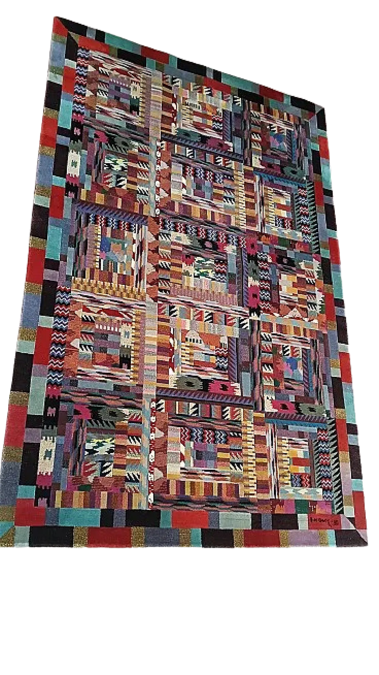 Missoni 90 carpet, Orion Langhe model, late 1900s 12