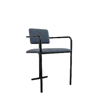 Poltrona minimalista postmoderna, anni '80