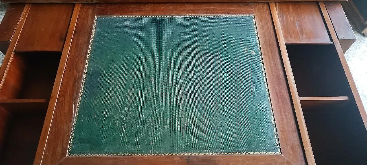 Scrittoio con piano scorrevole in mogano Luigi XVI, '800 10