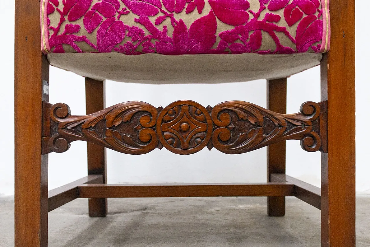 Pair of Renaissance style chairs, 2000s 13