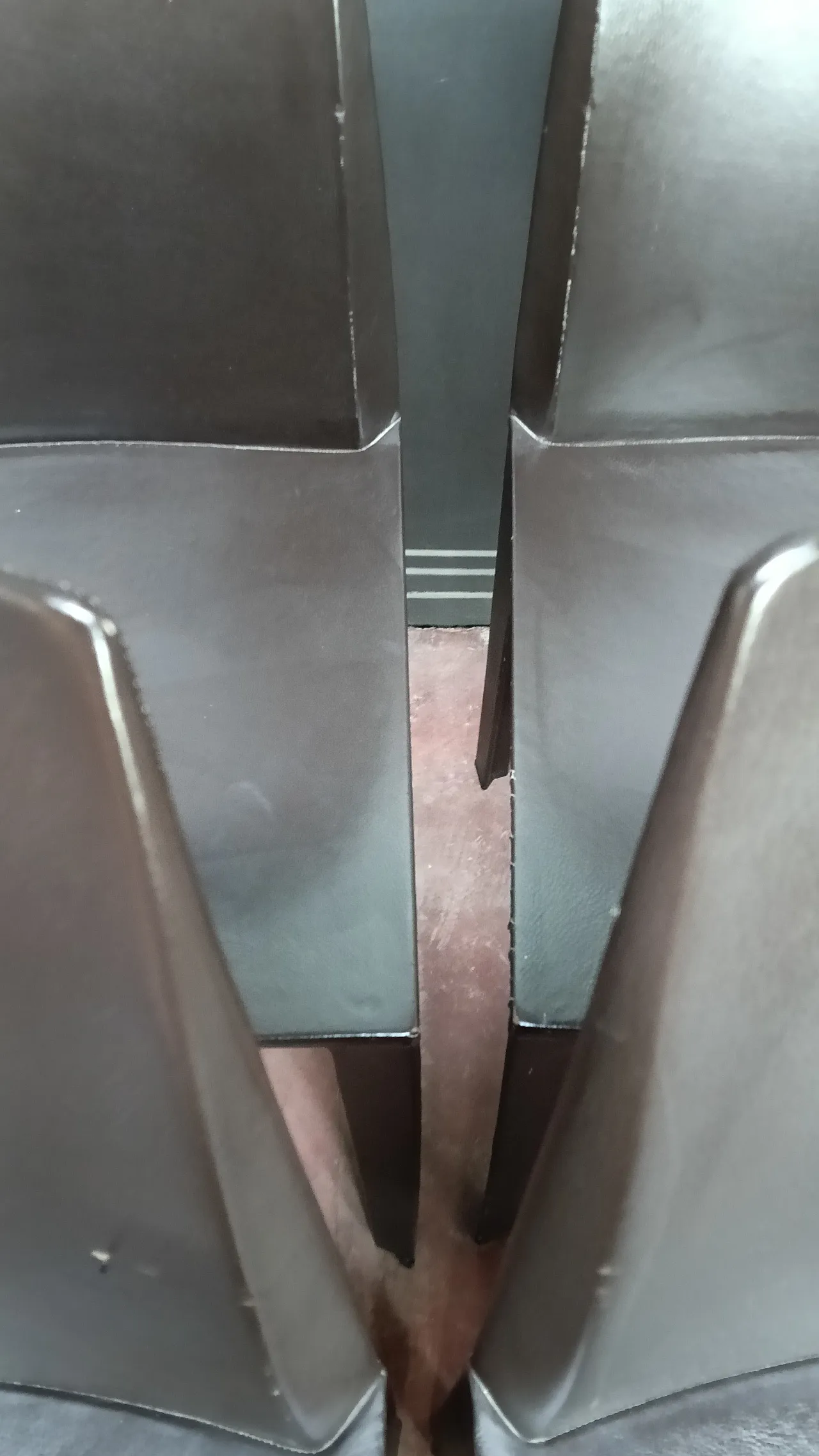 6 Lola chairs by Poltrona Frau in dark brown, 80s 20