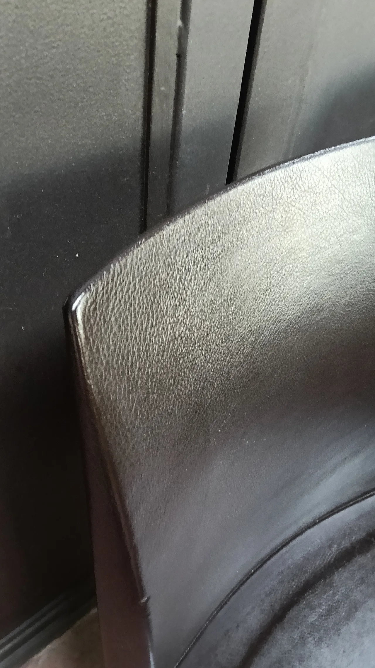 6 Lola chairs by Poltrona Frau in dark brown, 80s 22