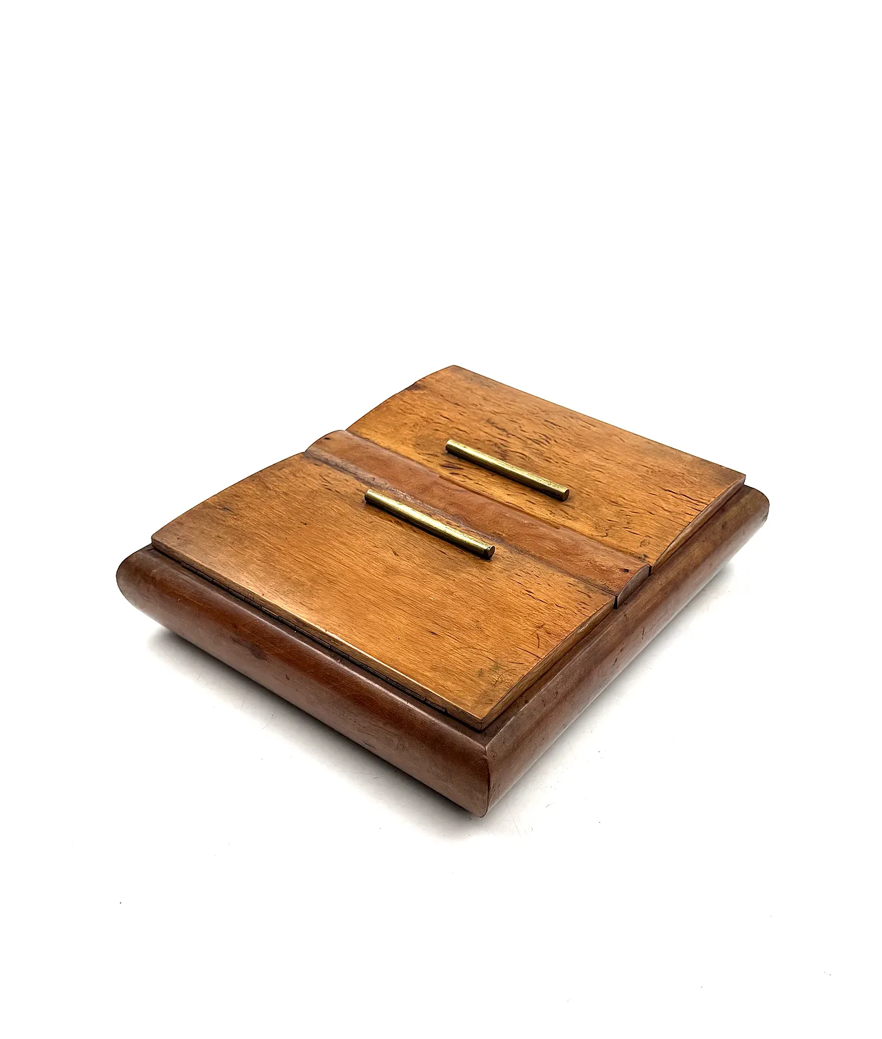 Art Deco wooden cigarette case, 1940s 7