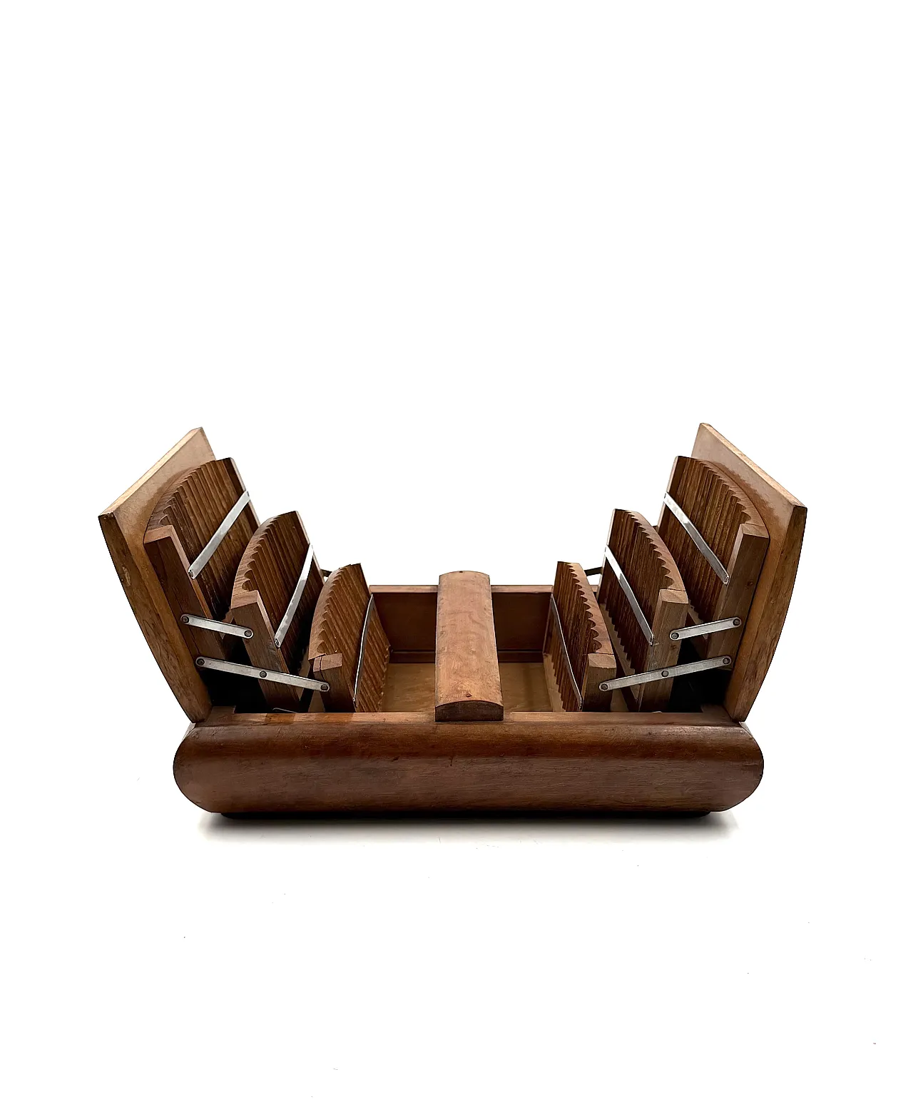 Art Deco wooden cigarette case, 1940s 10