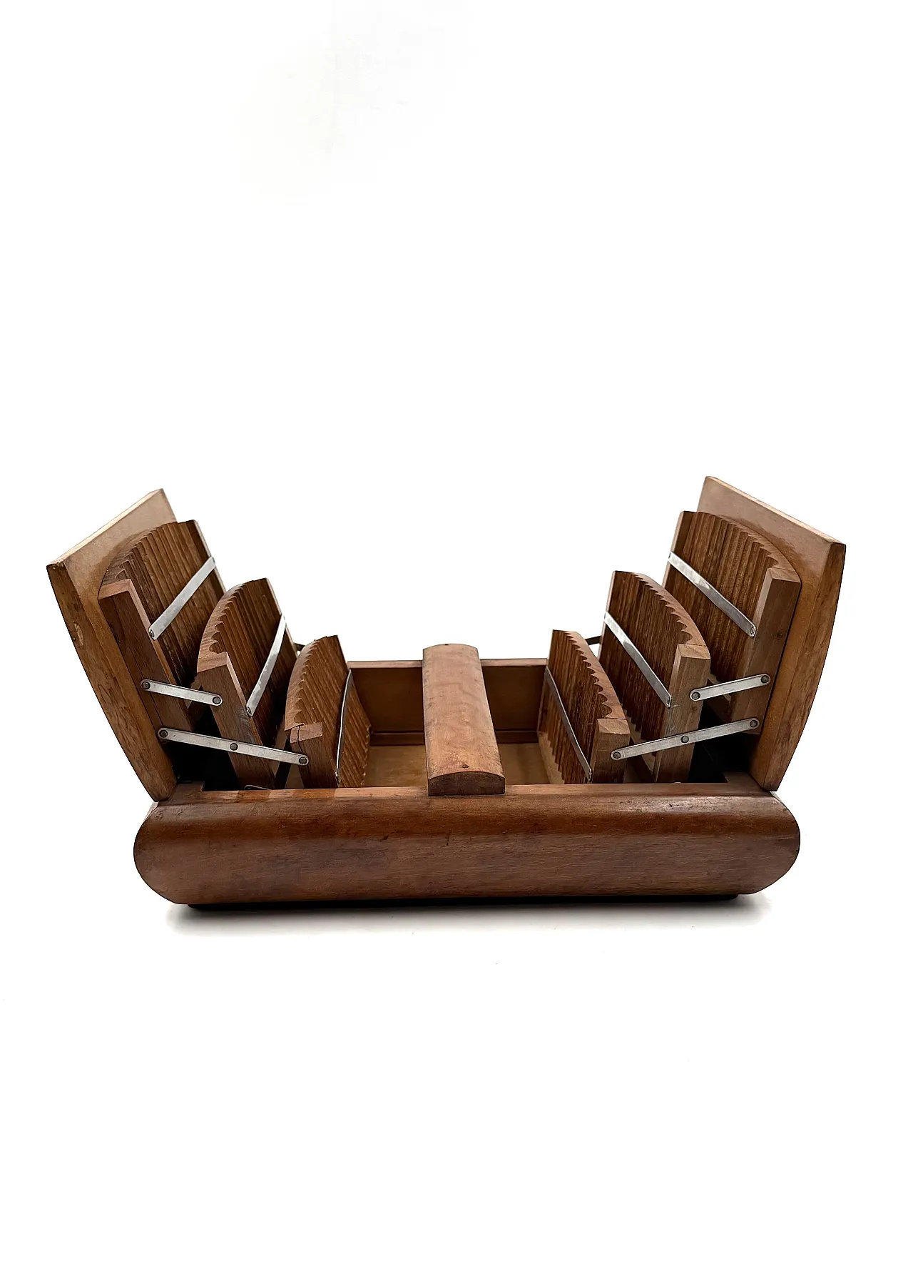 Art Deco wooden cigarette case, 1940s 13