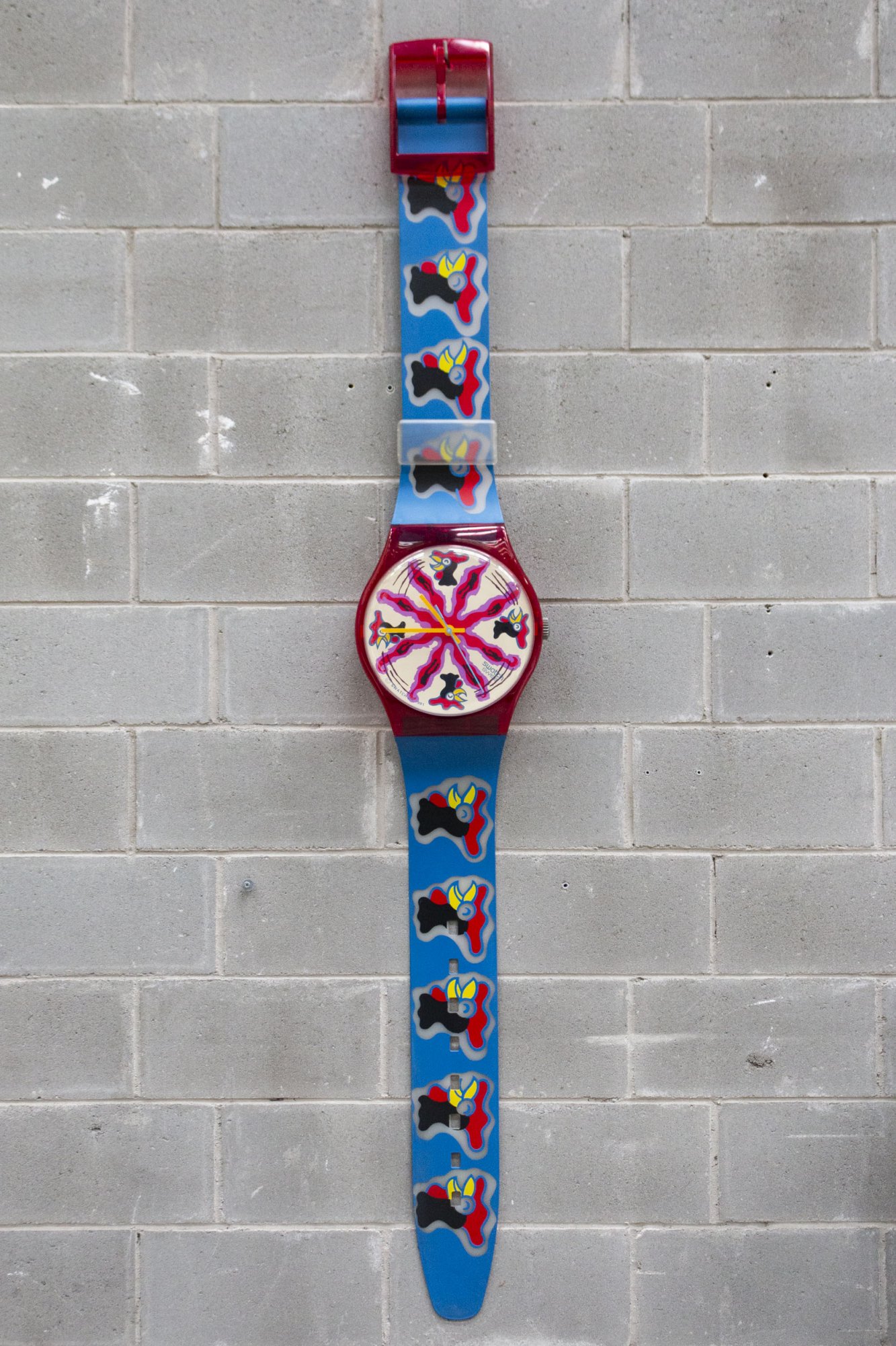 Swatch Maxi Chicchirichi, Wall clock 1991 | intOndo