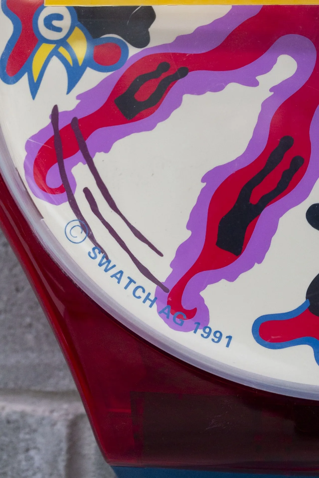 Swatch Maxi Chicchirichi, Wall clock 1991 | intOndo