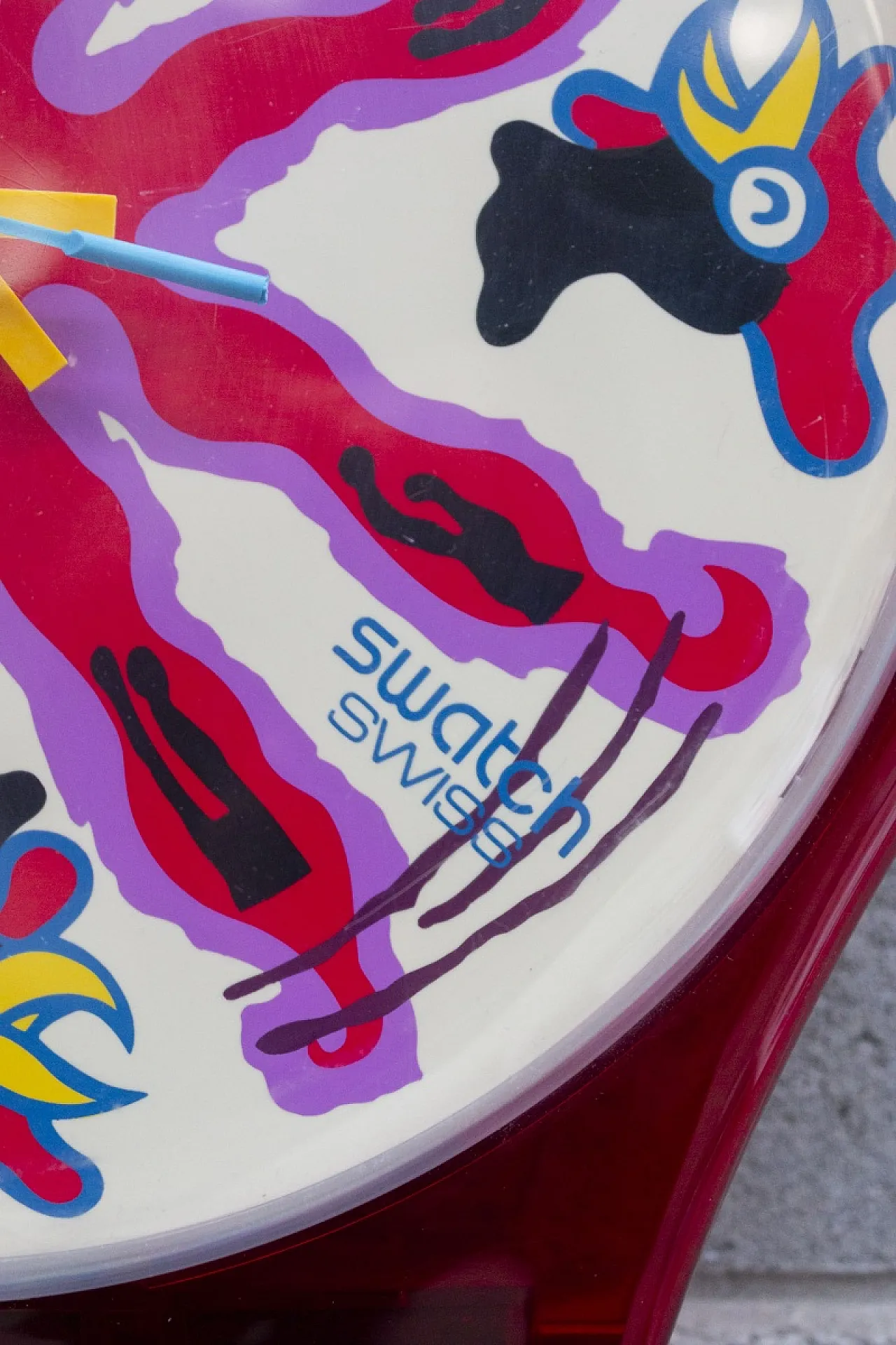 Swatch Maxi Chicchirichi, Wall clock 1991 5