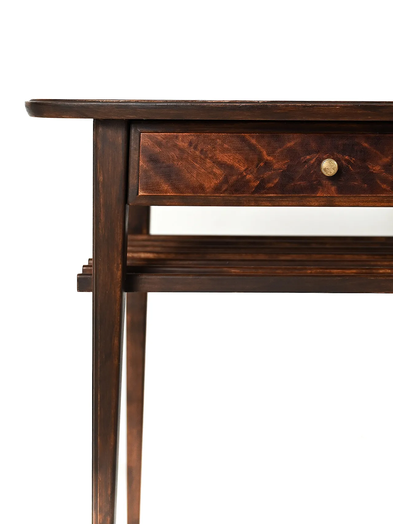 Coppia comodini scandinavi in mogano, anni ’50 5