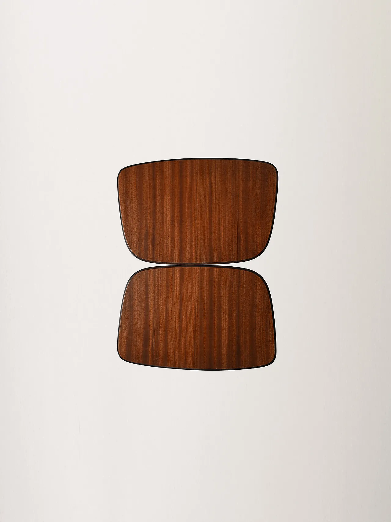 Coppia comodini scandinavi in mogano, anni ’50 8