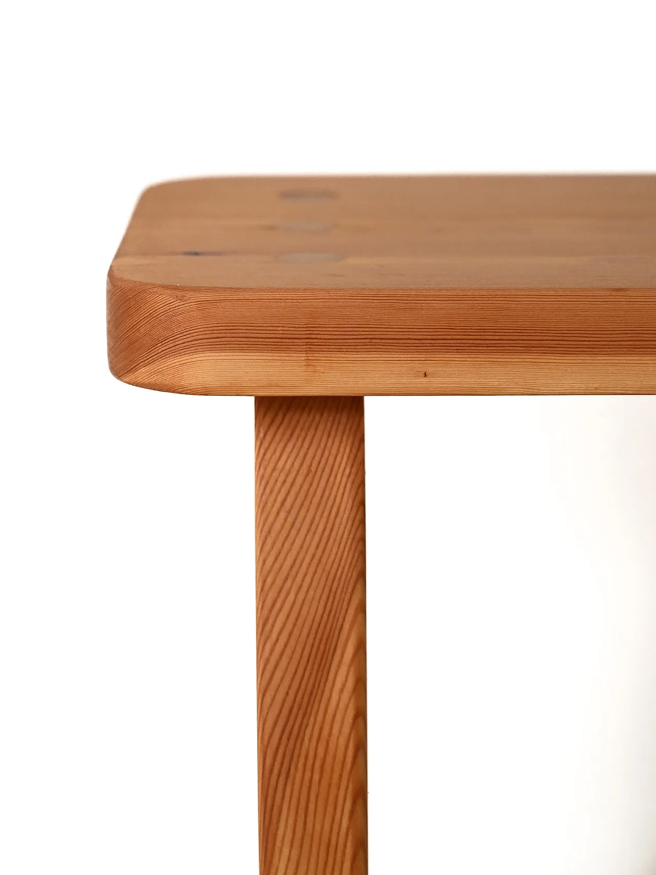 Sgabello scandinavo in pino massello 5