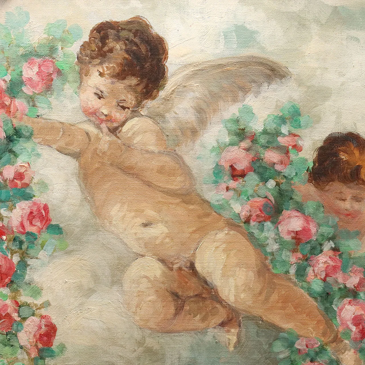 Art Deco bed in walnut, 20th century 6