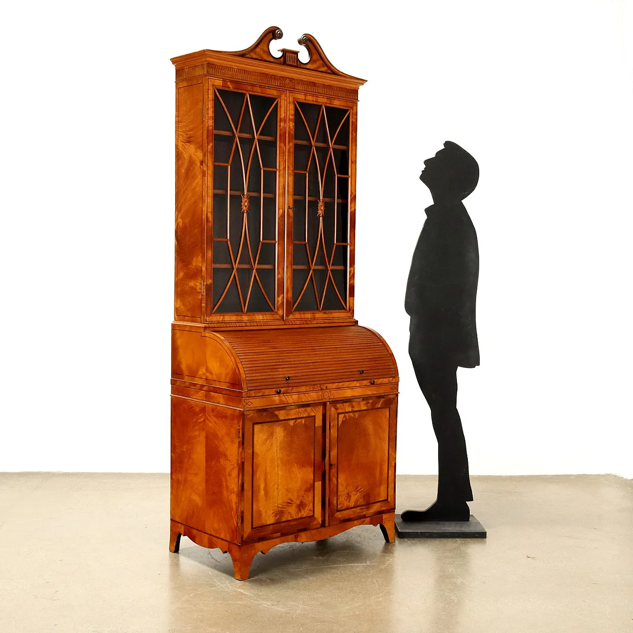 Trumeau Vittoriano alto in varie essenze, '800 3