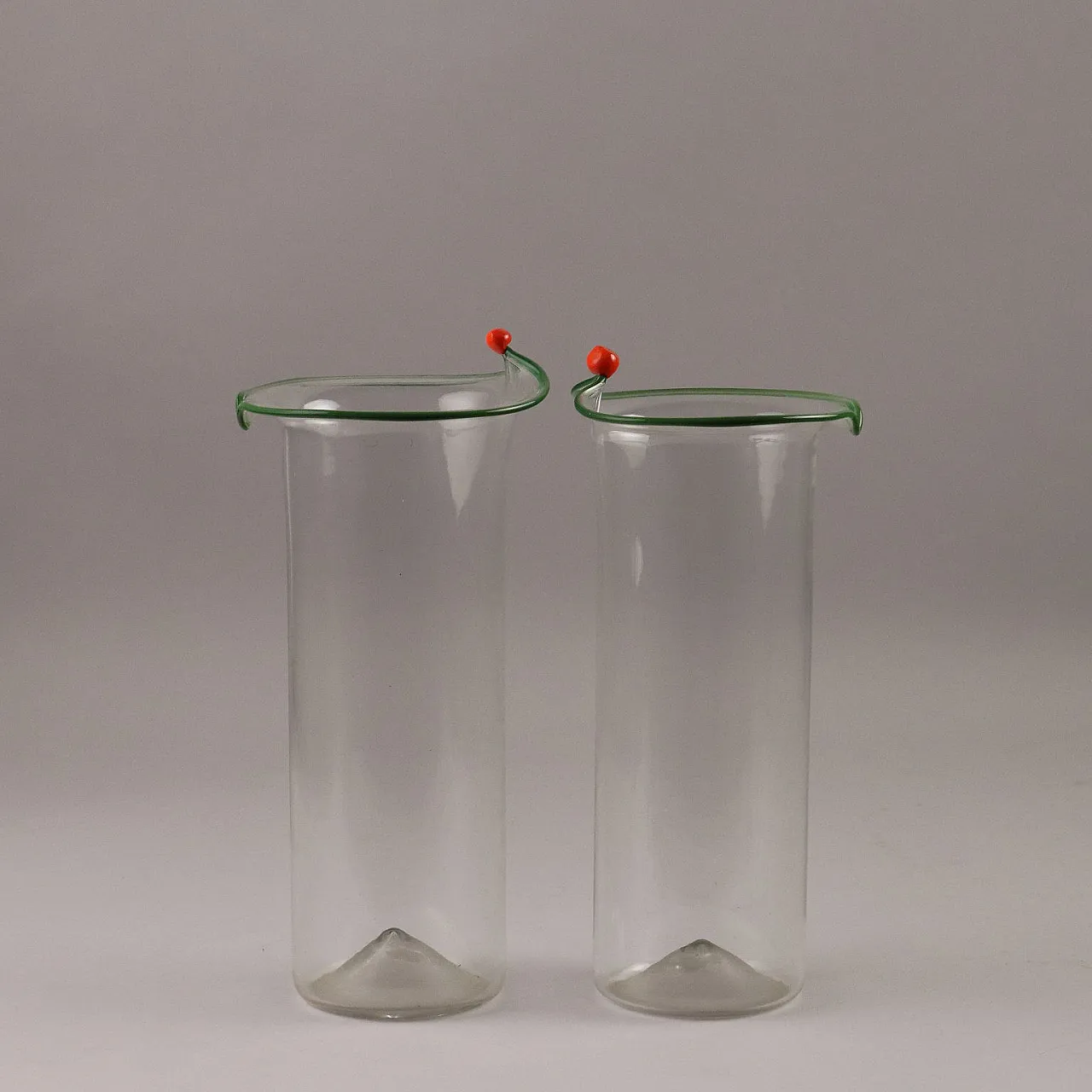 Coppia di Vasi in Vetro Venini 3