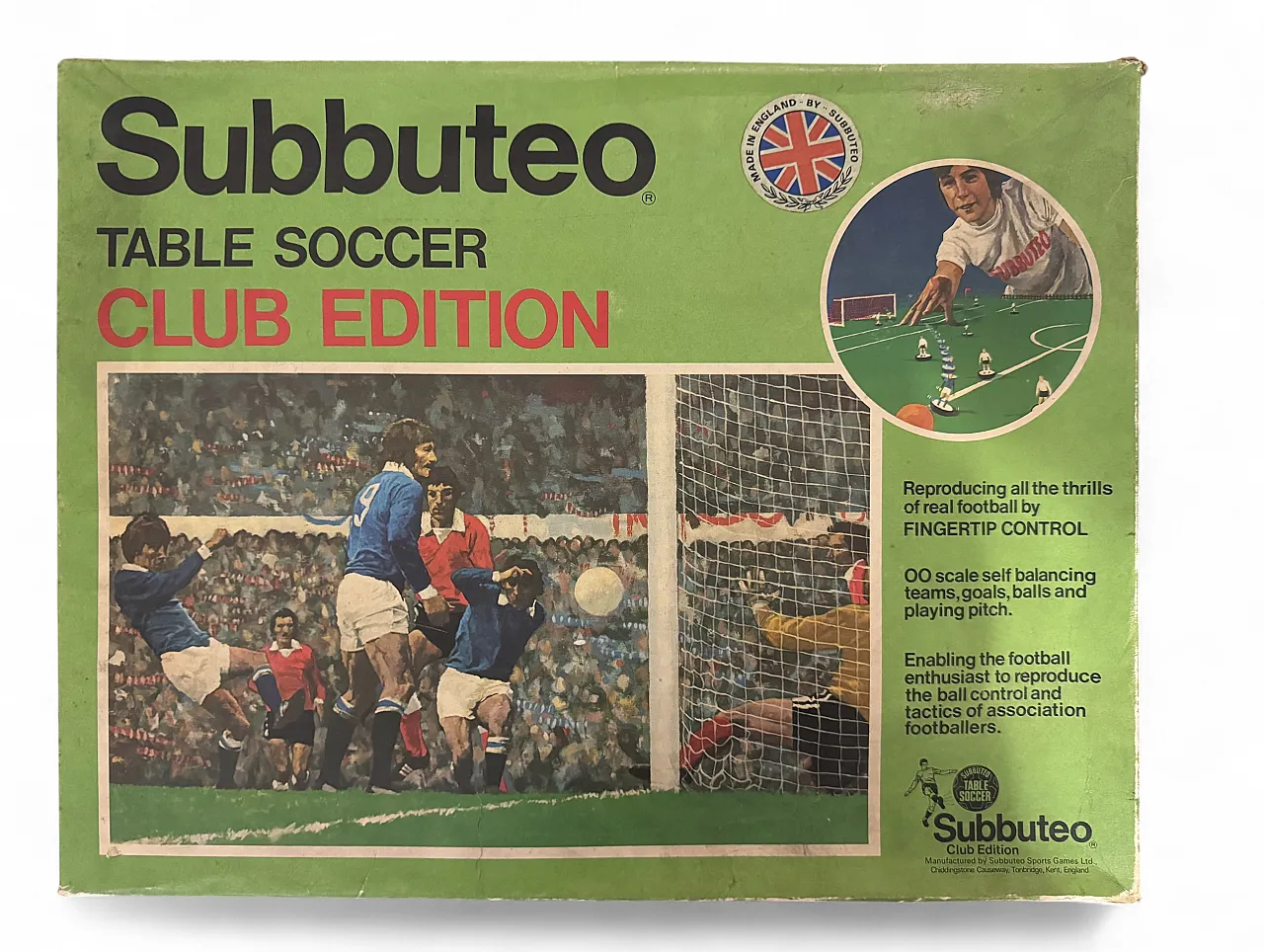 Subbuteo Club Edition 1976 con scatola originale, anni '70 5