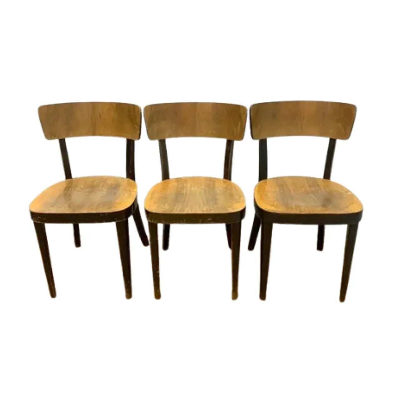 3 Sedie retrò, Thonet, anni '50 1