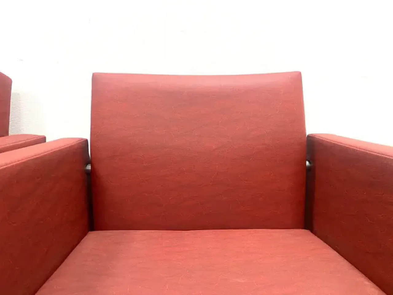 Coppia di poltrone industriali retrò, anni '70 8