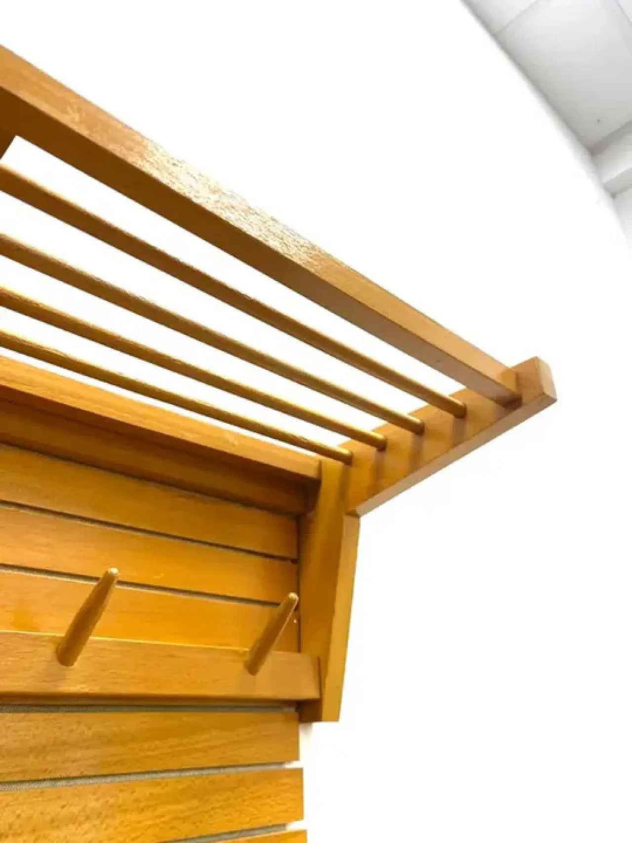 Appendiabiti da parete retrò, ÚLUV, anni '60 5