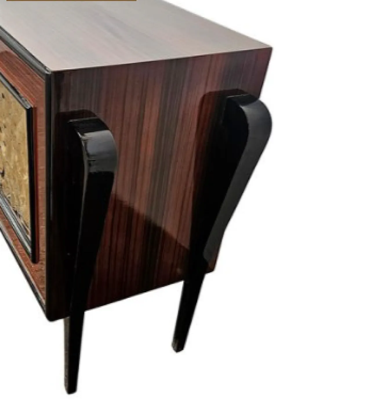 Credenza a 3 ante in legno realizzata a mano, '900 5
