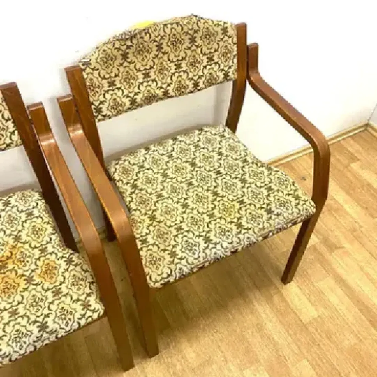 4 poltrone Retro TON di Ludvík Volák, anni '60 6