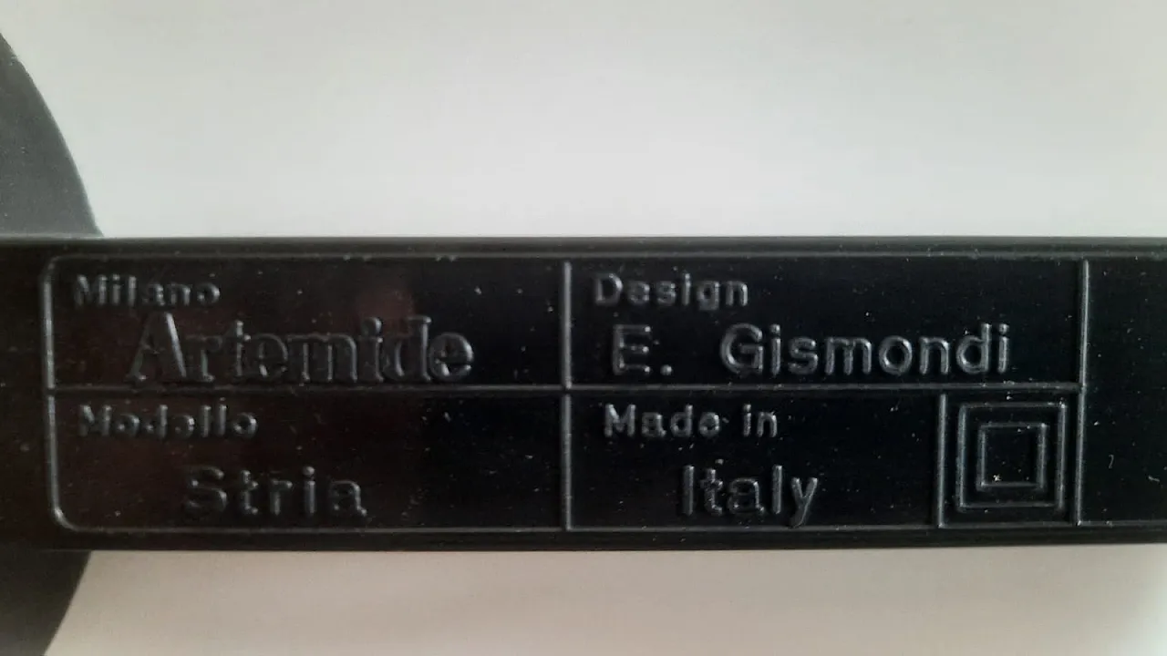 Stria coll. wall lamp by E. Gismondi for Artemide, 70s 19