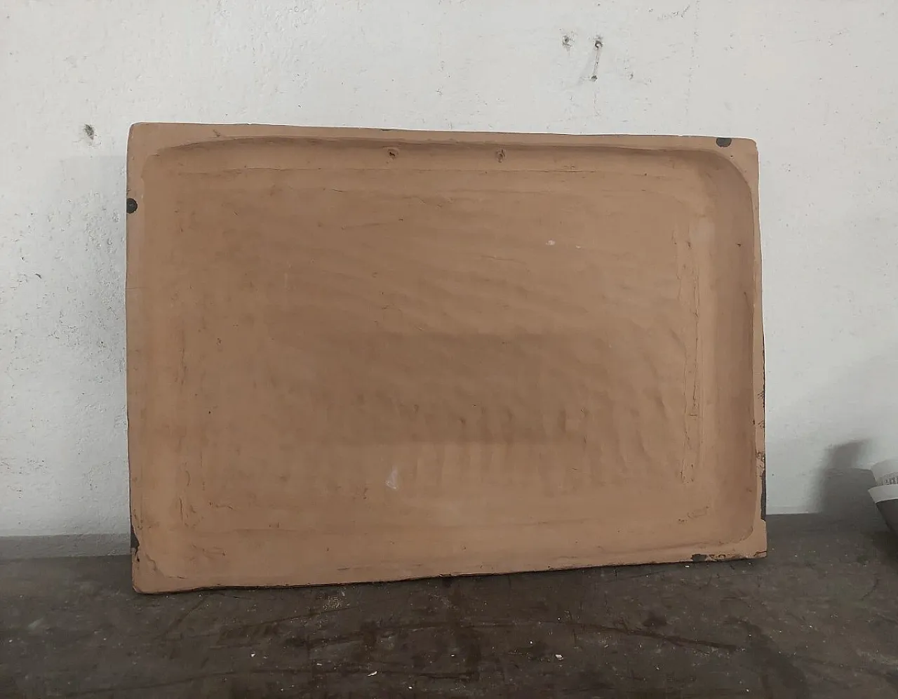 Enameled terracotta by Danilo Cartei depicting a lion, 20th century 8