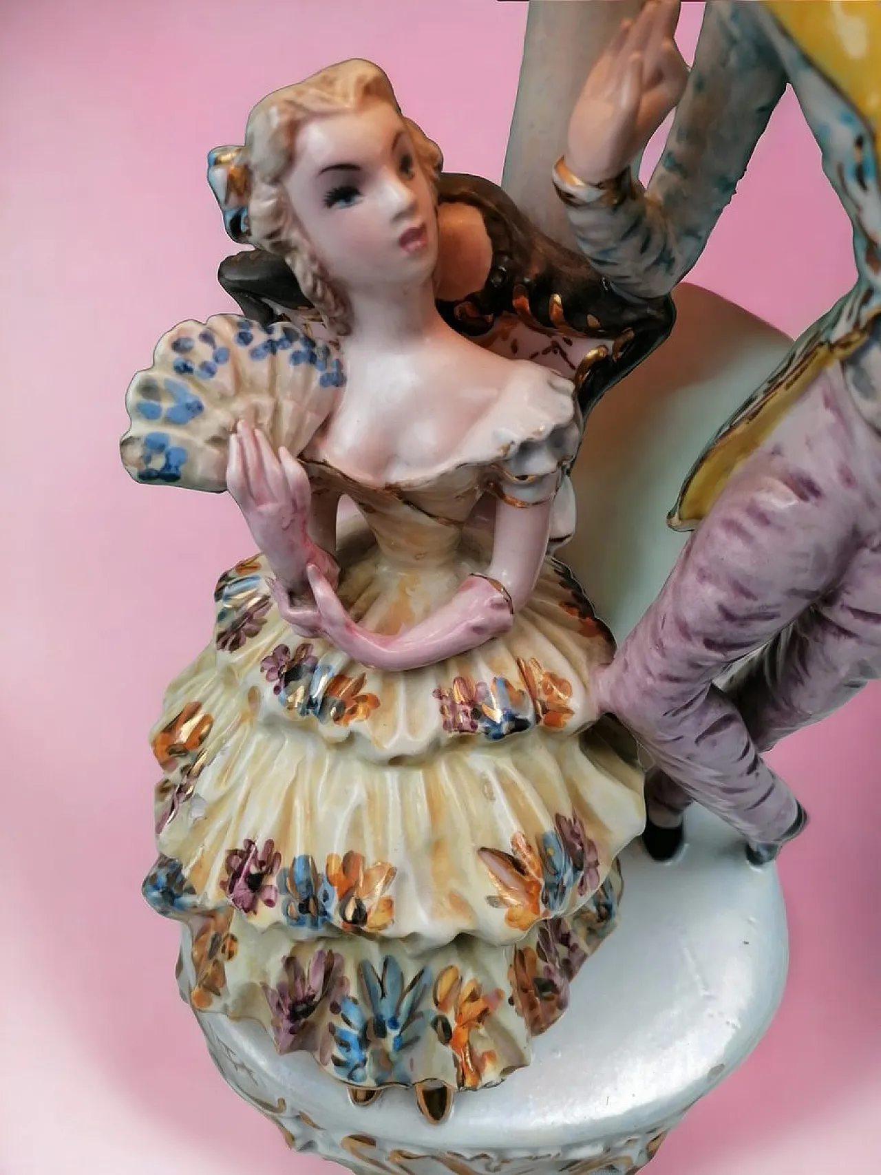 Lampada da tavolo in ceramica, anni '50 3