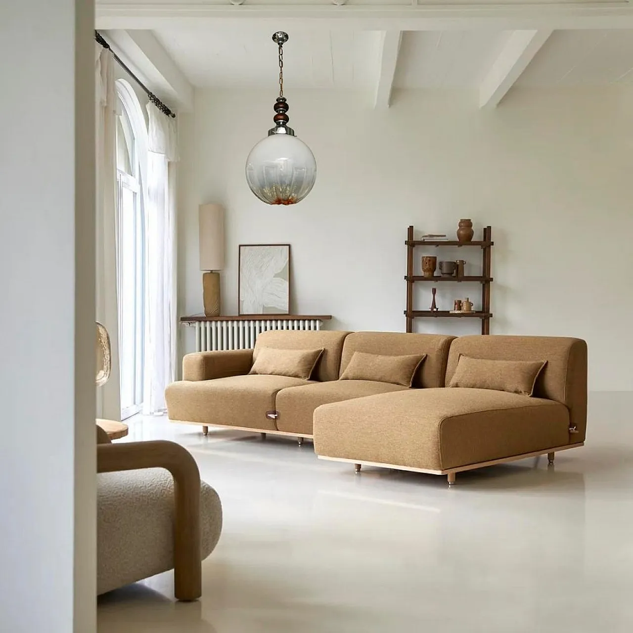 Lampada a sospensione in vetro di Murano di Mazzega, anni '60 6