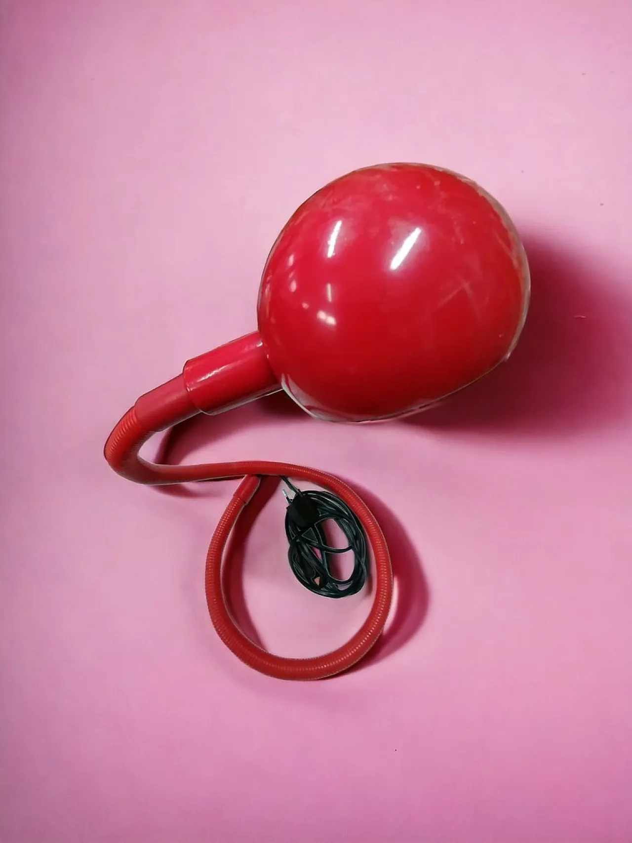 Hebi Snake Gooseneck table lamp by Isao Hosoe for Valenti, 1970s 5