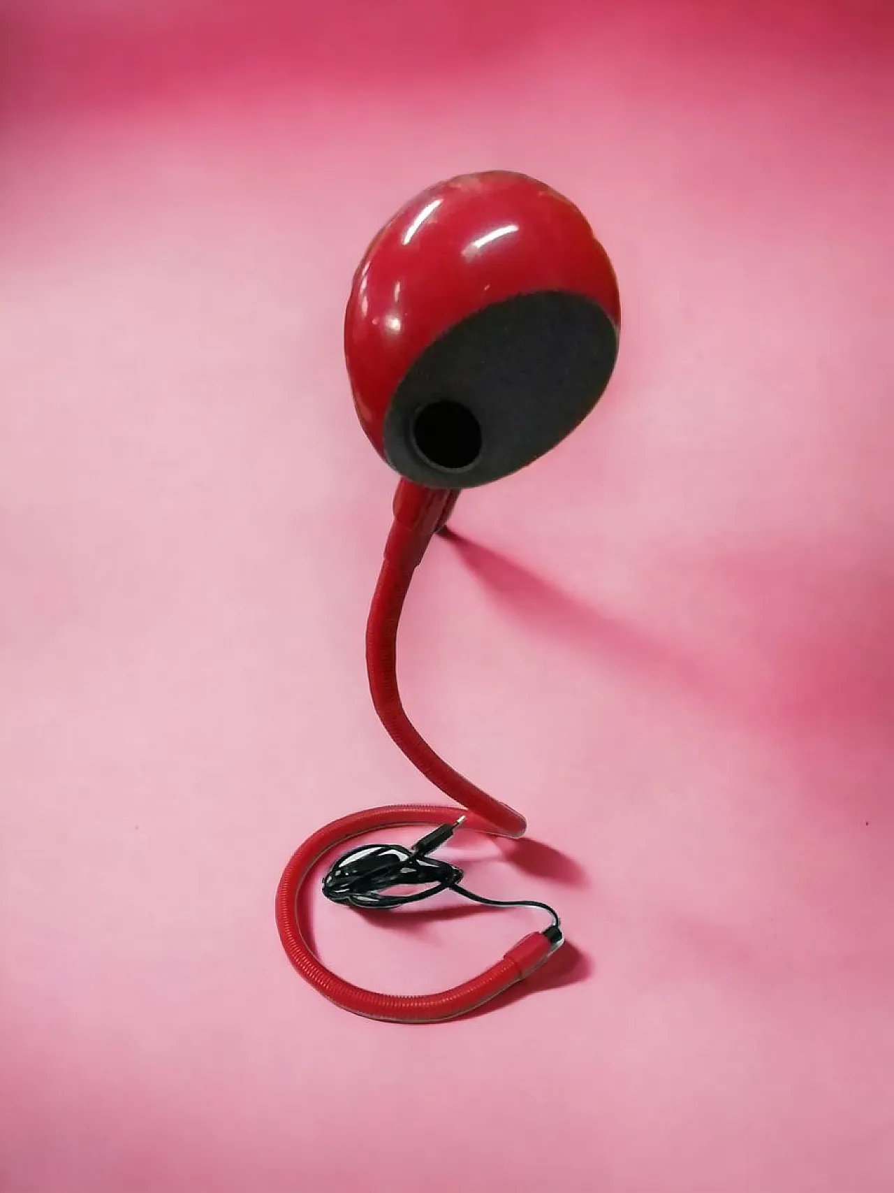 Hebi Snake Gooseneck table lamp by Isao Hosoe for Valenti, 1970s 6