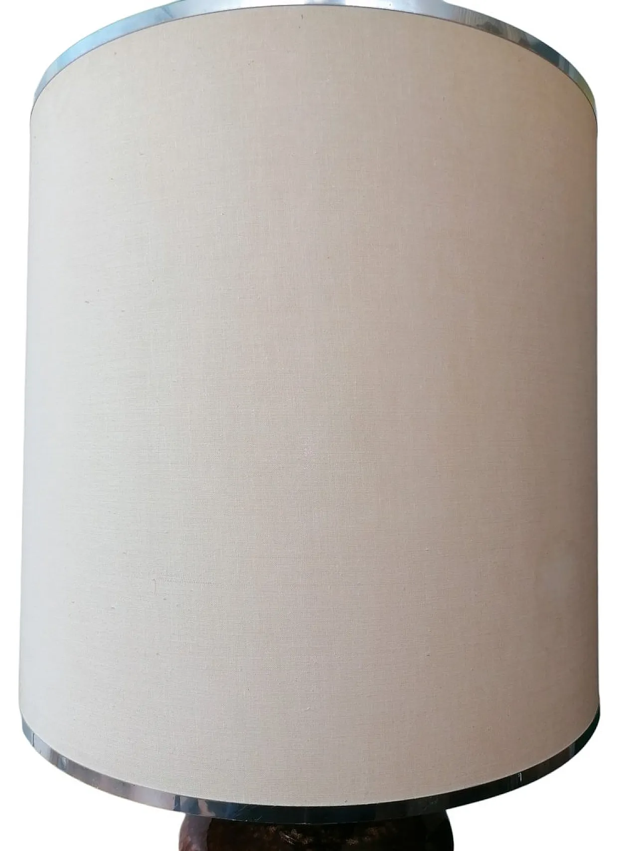 Lampada da tavolo Space Age in ceramica, anni '70 5