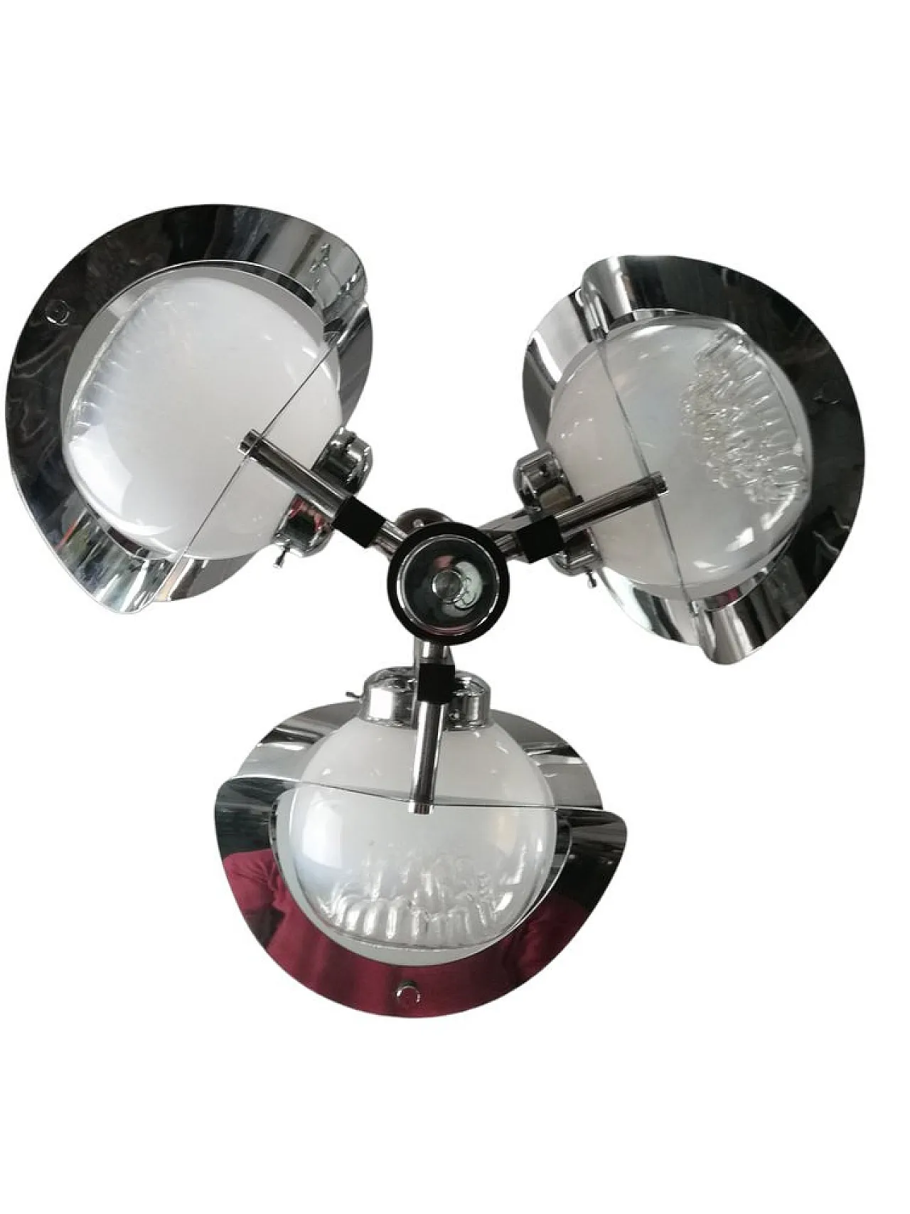 Lampadario Space Age attribuito a Mazzega, anni '70 3