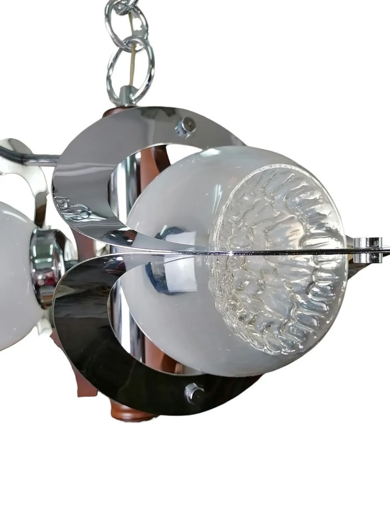 Lampadario Space Age attribuito a Mazzega, anni '70 4