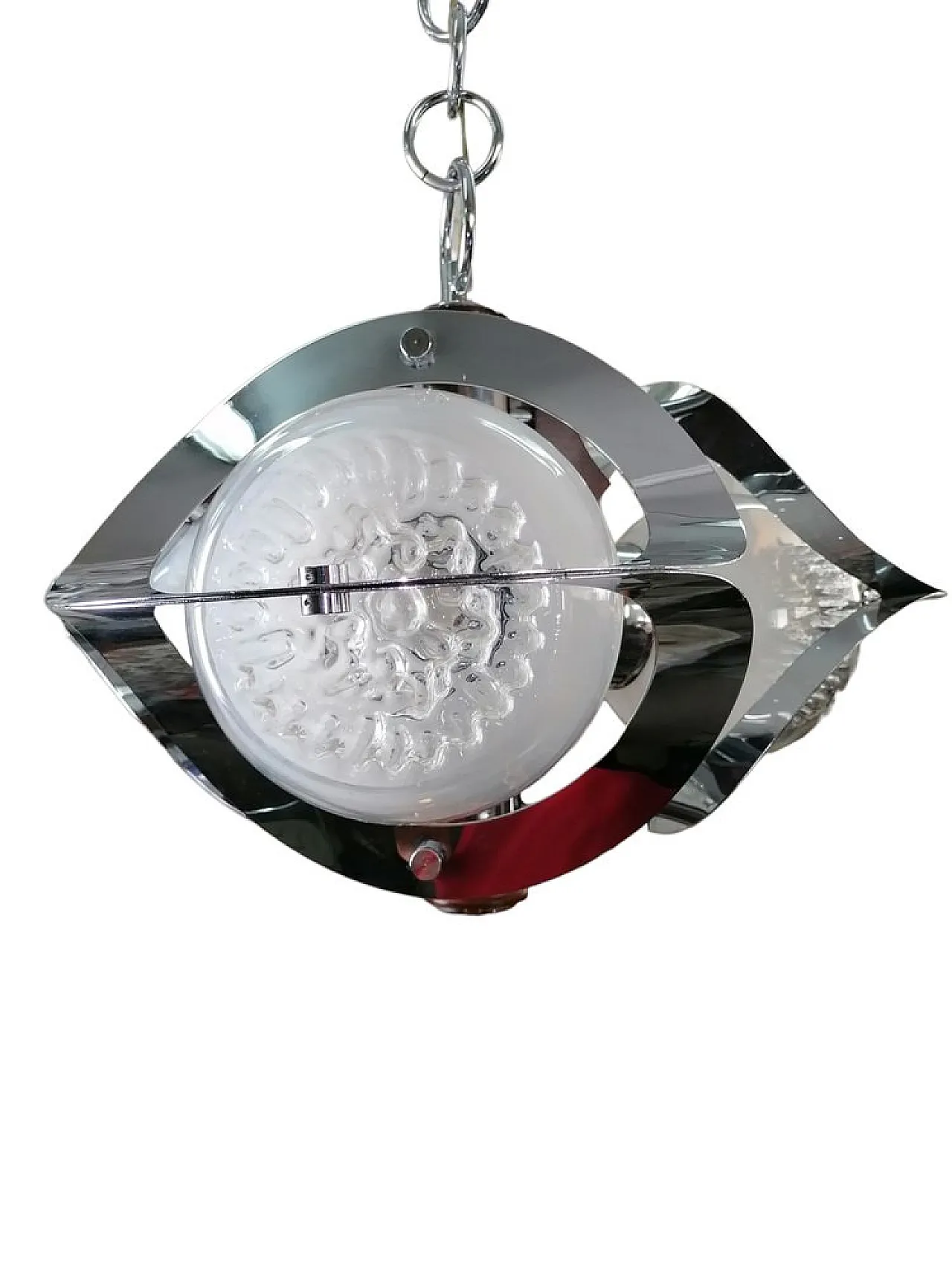 Lampadario Space Age attribuito a Mazzega, anni '70 5