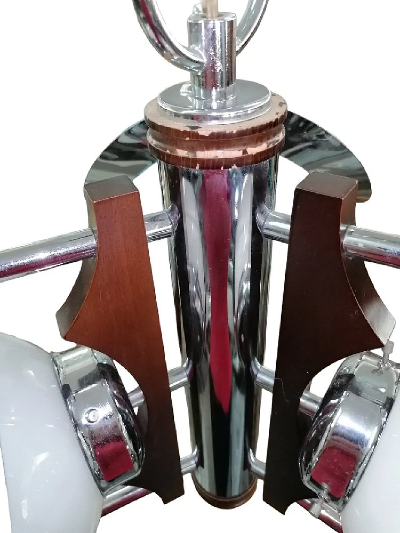 Lampadario Space Age attribuito a Mazzega, anni '70 7