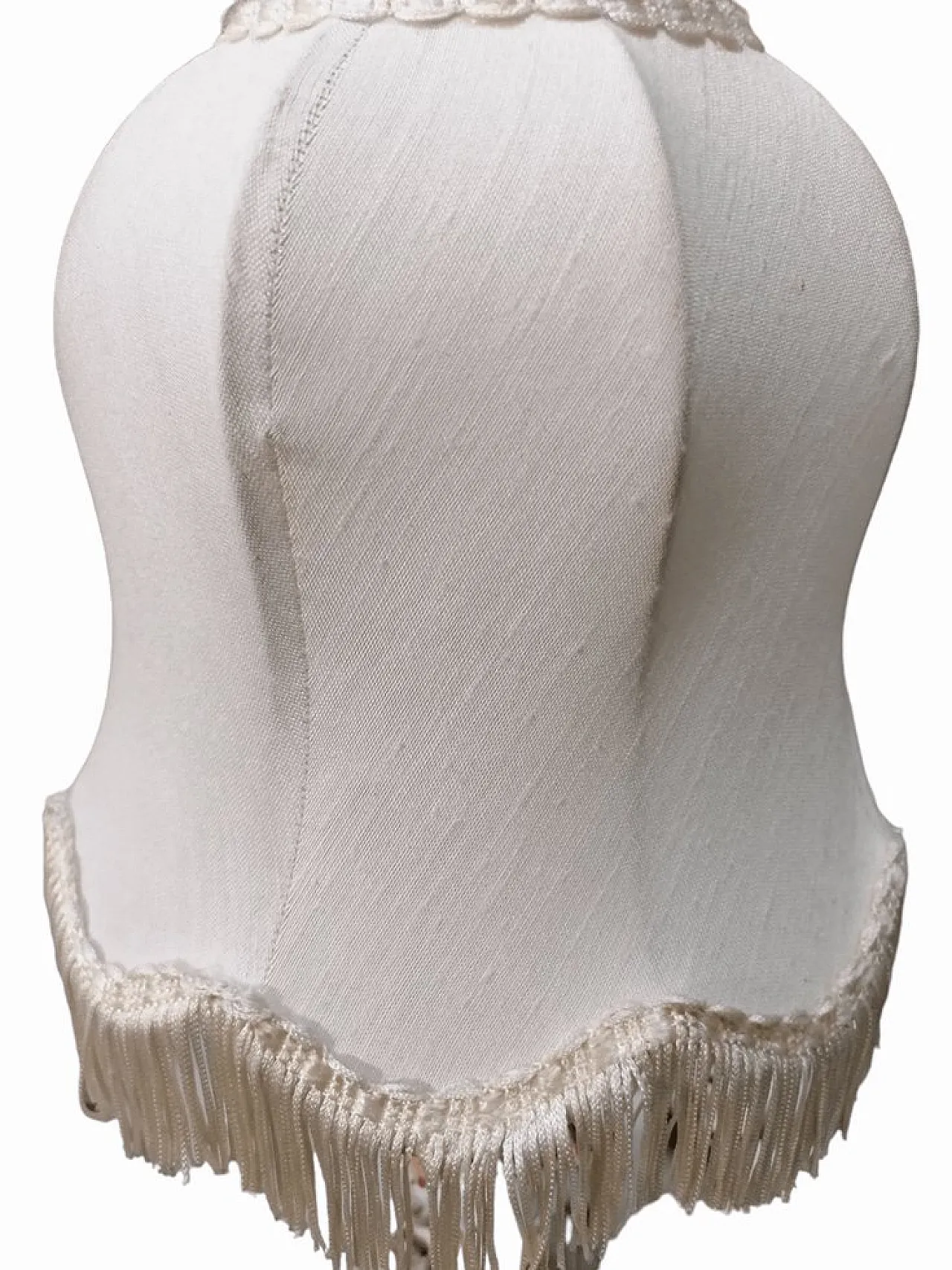 Coppia di lampade da comodino in ceramica di Capodimonte, fine '800 6