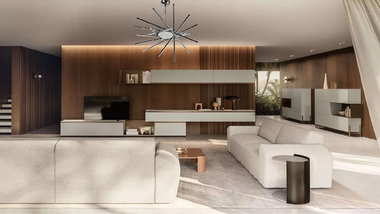 Lampadario Luto attribuito a Marco Zotta per Bilumen, anni '90 1