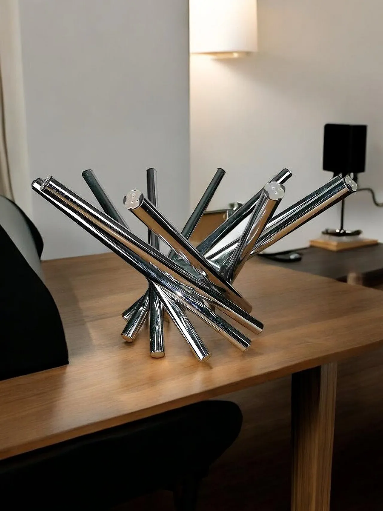 Lampada da soffitto Astri Slim a 10 luci attribuita a Marco Zott per Bilumen, anni '90 1