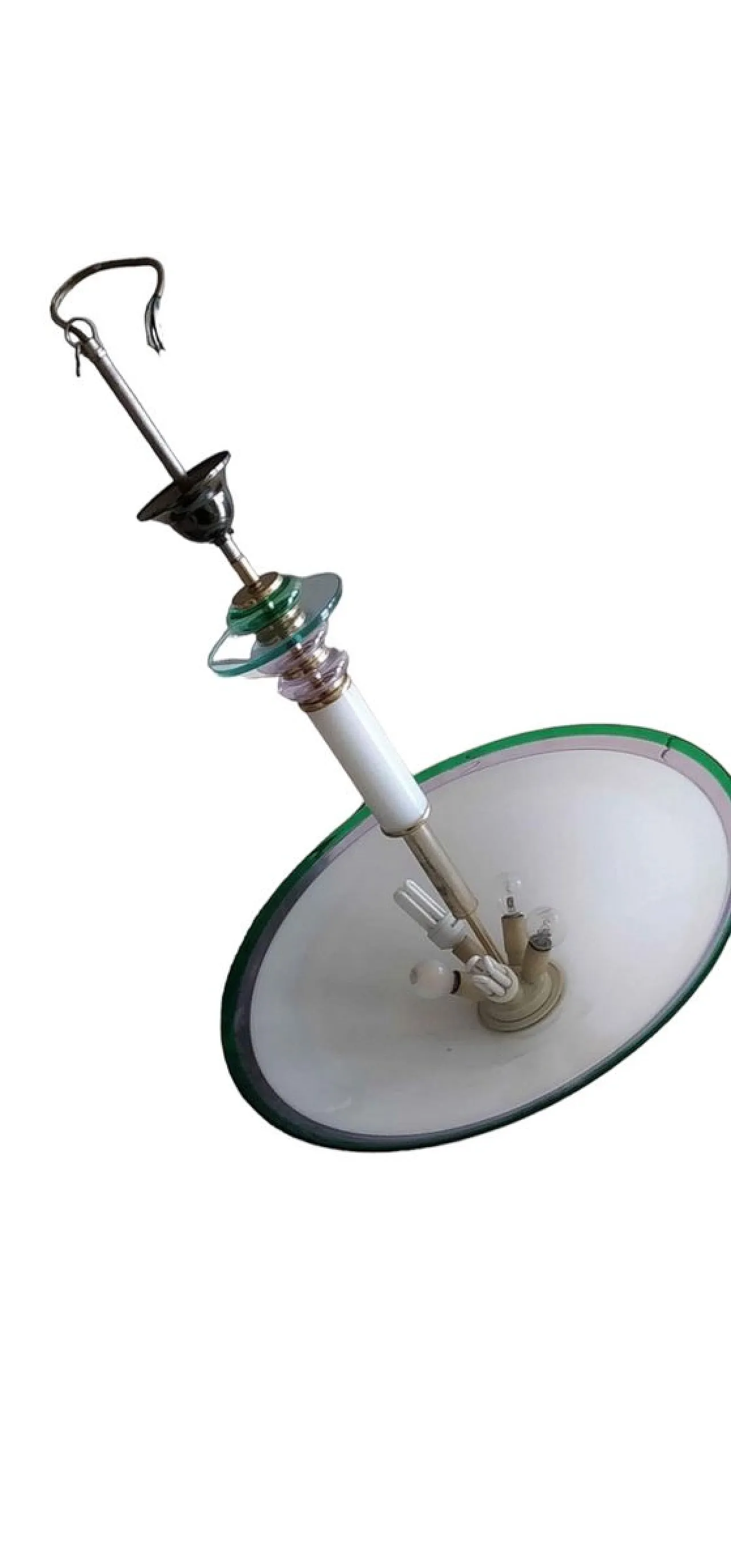 Lampada a sospensione attribuita a Venini, anni '60 2