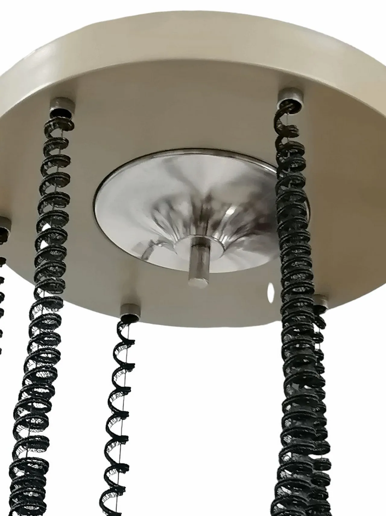 Lampadario Elicoidale in Vetro di Murano a 6 Luci, anni '60 4