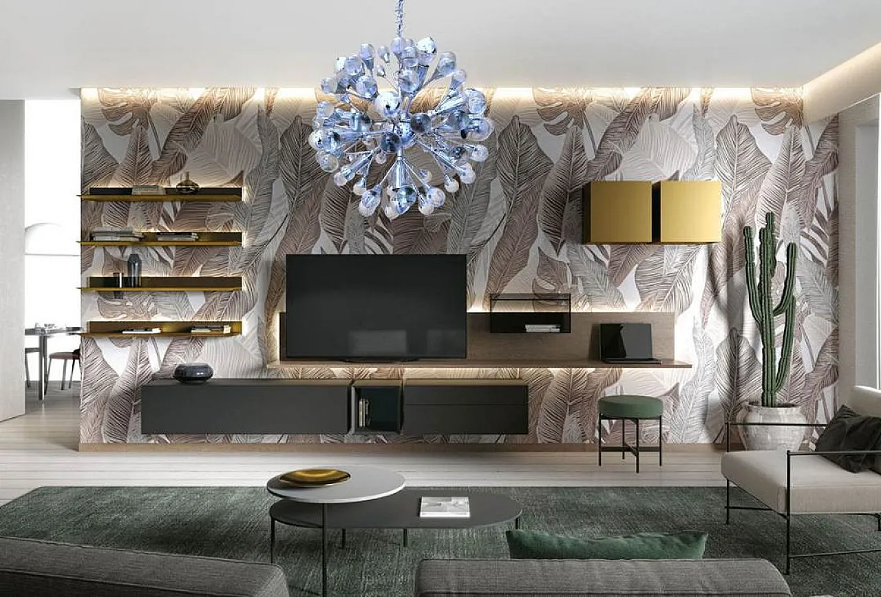 Lampadario Sputnik di Gaetano Sciolari, anni '60 3