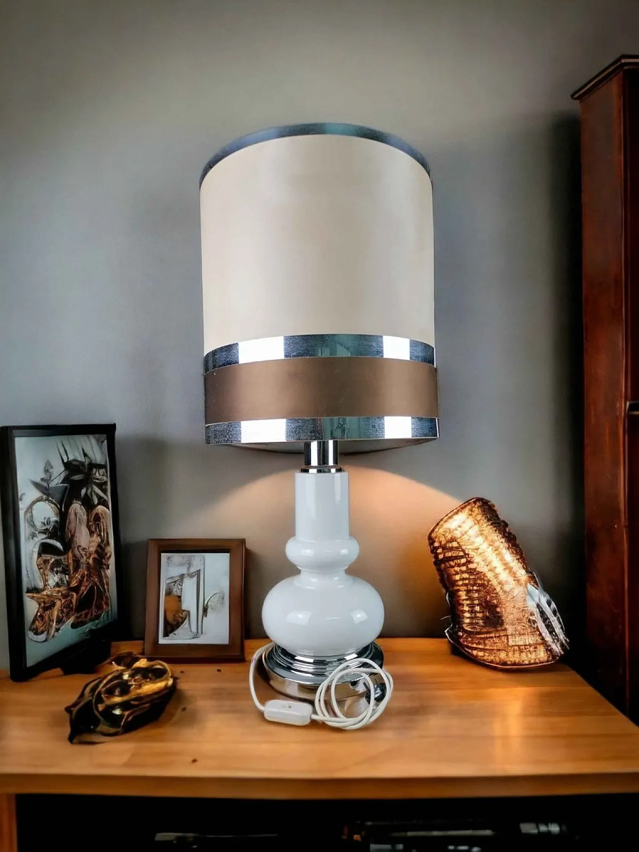 Lampada da tavolo Space Age, anni '70 1