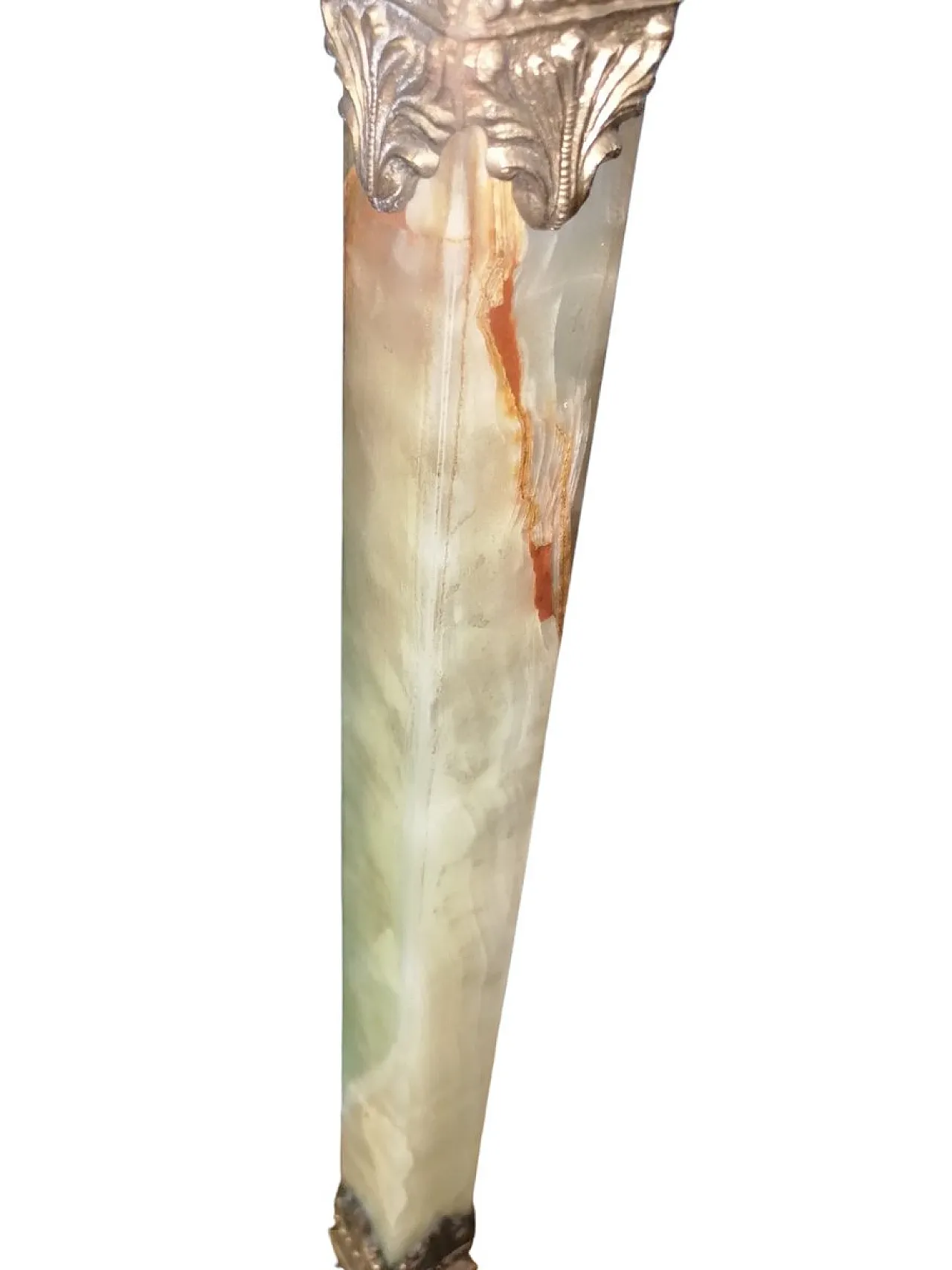 Appendiabiti in bronzo e onice, anni '50 4