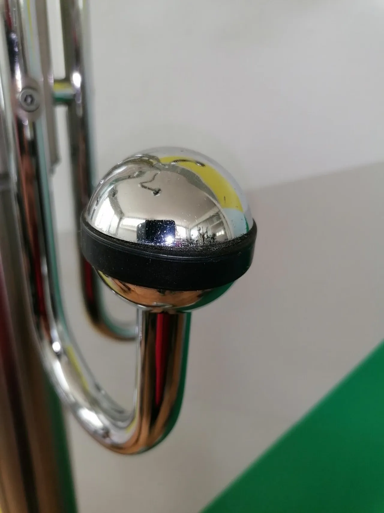 Appendiabiti Space Age in acciaio, anni '70 5