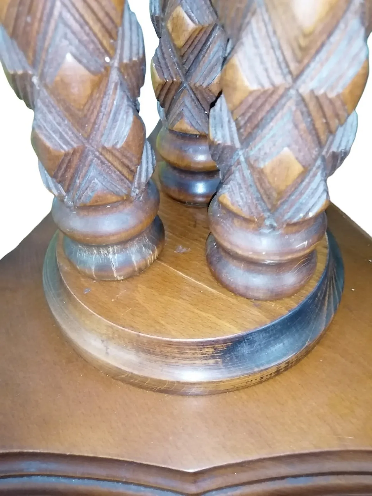 Leggio a colonna di pregevole fattura con piedi in bronzo, fine '800 5