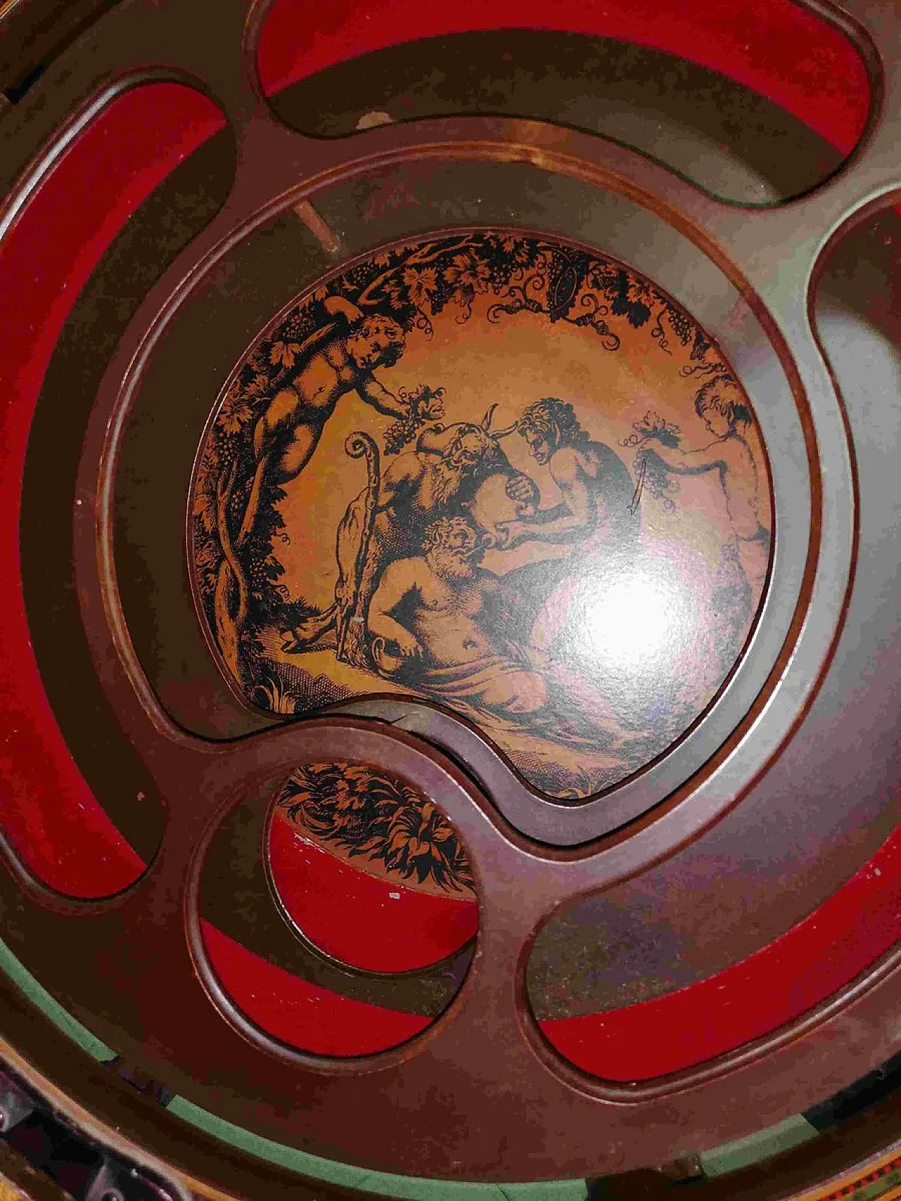 Mappamondo bar mobile, anni '70 4